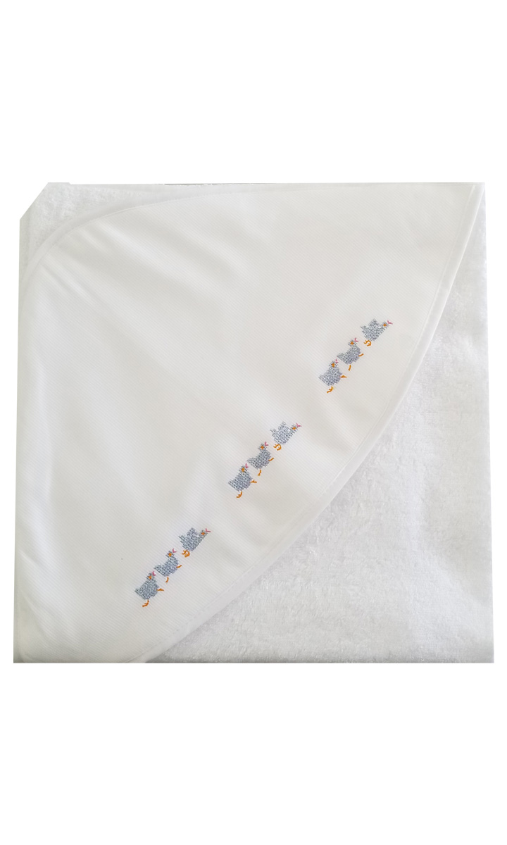 Blue Chicks Baby Towel