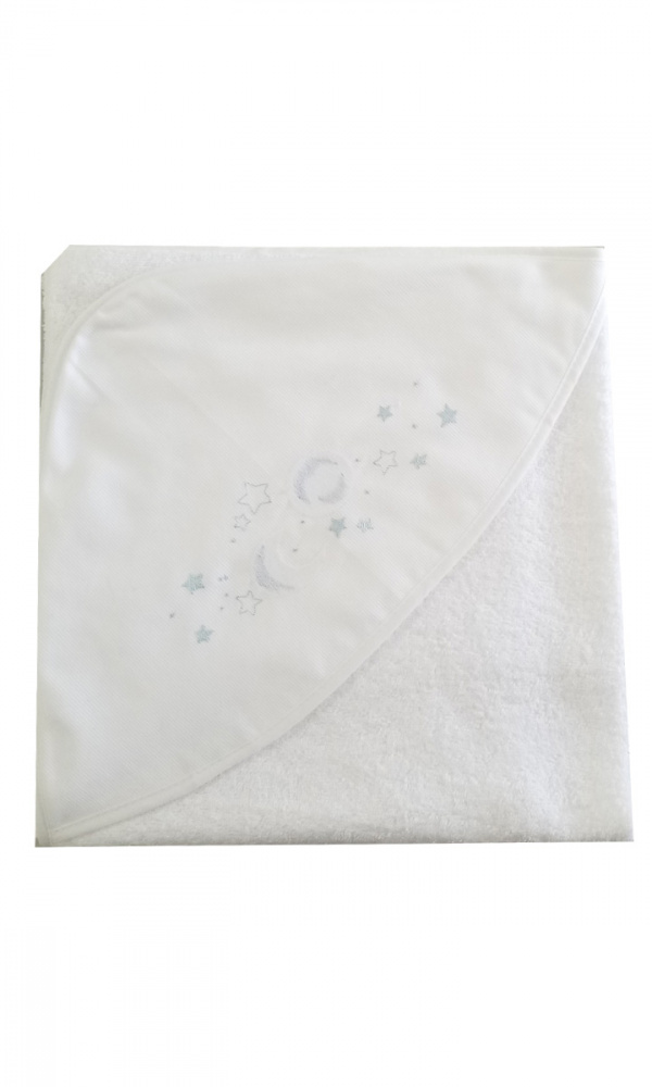 Blue Stars Baby Towel